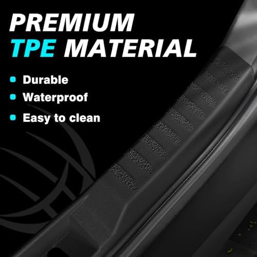 BestEvMod for 2019-2025 RAV4 Upgrade Rear Bumper & Trunk Sill Cover Protector - Image 3