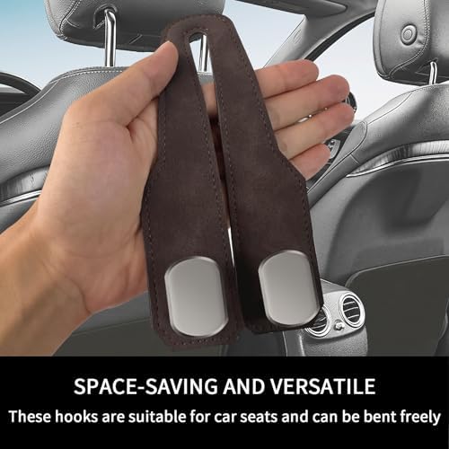 Car Purse Hook, Car Seat Headrest Hooks - Image 6