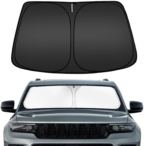 ARISMOTOR Windshield Sun Shade for Jeep Grand Cherokee 2011-2026 2027 by ARISMOTOR