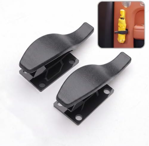 2 PCS Car Trunk Umbrella Holder Hooks, Rear Trunk Organizer Fastener Clip by Unknown