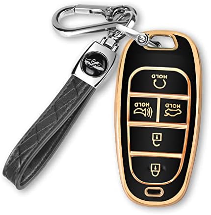 MILD EAST For Hyundai Key fob Cover 5 Button by MILDEAST