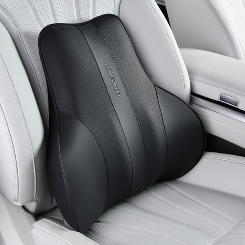 Coverado Lumbar Support Pillow for Car, Ergonomic Memory Foam Back Pillow for by COVERADOAUTO