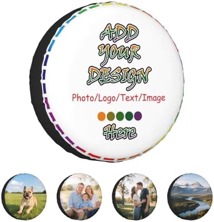 Custom Spare Tire Covers Personalized Weatherproof Tire Covers Add Your Custom by Unknown