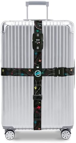 Travelkin Luggage Straps TSA Approved, Suitcase Straps by MoreThanTravel