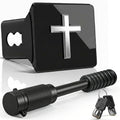 Metal Jesus Christ Cross Hitch Cover by Unknown