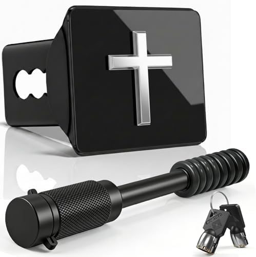 Metal Jesus Christ Cross Hitch Cover by Unknown