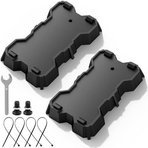Kohree 2 Pack RV Stabilizer Jack Pads Fits Foot Base 8.75"-9.5" x 5.5" by BuyNowKohreeRVAccessory