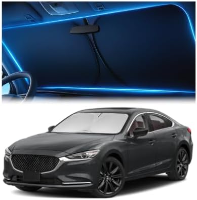 Magnelex Windshield Sun Shade for Mazda 6 2014-2021, Foldable Car Window by Magnelex