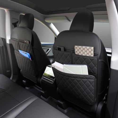 2 Pack Seat Back Protector for Kids, Car Kick Mats Back Seat - Image 2