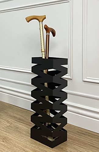 Mango Steam Metal Square Tall 20 Inch Umbrella Holder - Image 5
