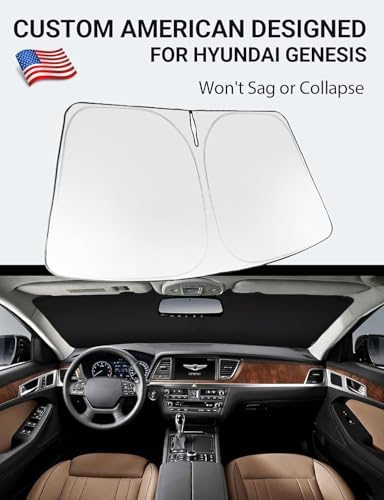 Proadsy Custom Fit Car Windshield Sun Shade - Image 2
