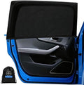 2Pack Rear Side Window Sunshade Baby car–Breathable mesh Privacy Screens by Henborsfse