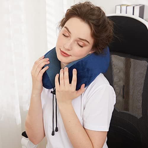 TALLGO Travel Pillow, Best Memory Foam Neck Pillow Head Support Soft Pillow - Image 4