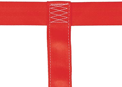 MOTO4U Universal Motorcycle Rear Wheel Tie down Strap in Red - Image 7
