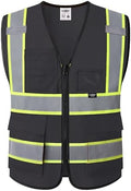 JKSafety Safety Vest for men women Hi Vis Vest by JKSafety