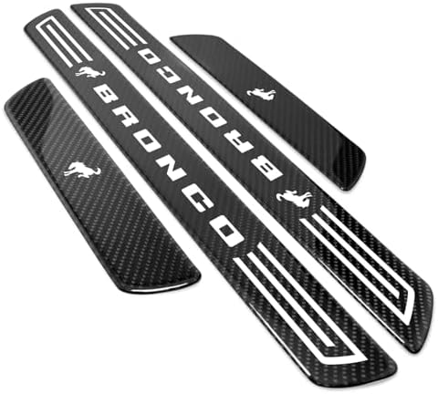 iPick Image for Ford Bronco X-Large Black Real Carbon Fiber 4 Pcs Universal by Unknown