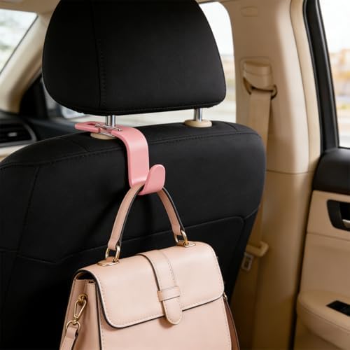 4PCS Car Seat Headrest Hook, Auto Interior Backseat Storage Hook Holder - Image 6