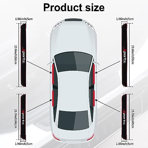 SINGARO Car Door Threshold Protection, Door Width 23.6x1.96inch Car/SUV - Image 2