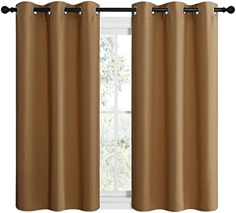 NICETOWN Sleek Blackout Curtains 50 inches Length - Image 2