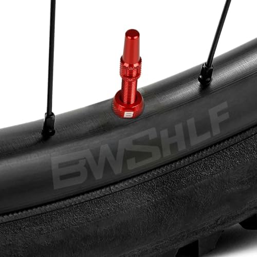 BWSHLF Tubeless Presta Valve Stem 40/44/55/60/65/80/100 mm, Super Light Alloy - Image 3