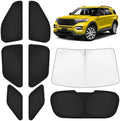 KUST Car Window Shades for Ford Explorer 2020-2025 2026 Windshield Sun Shade by KUST