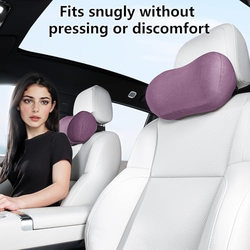 Car Neck Pillow Seat Ergonomic Design Memory Foam, 1 Pack - Image 6