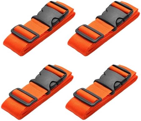 Luggage Straps for Suitcases, Adjustable 40 to 78 Inches by Unknown