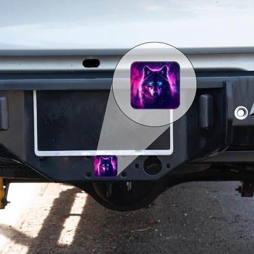 Trailer Hitch Cover A Wolf - Image 6