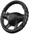 Flying Banner car Steering Wheel Cover Faux Leather Massage Universal fit 3D by FlyingBanner