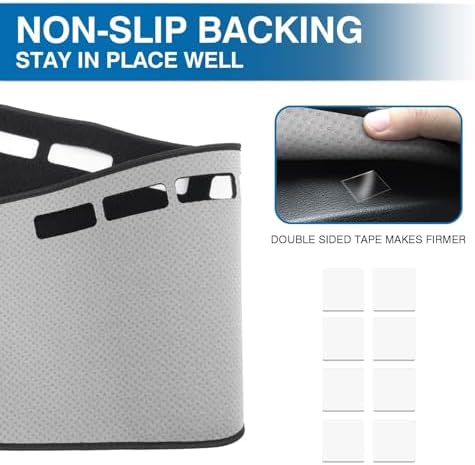 KUST Black Dash Cover for Toyota Corolla 2014-2017 2018 Left Hand Driving - Image 5