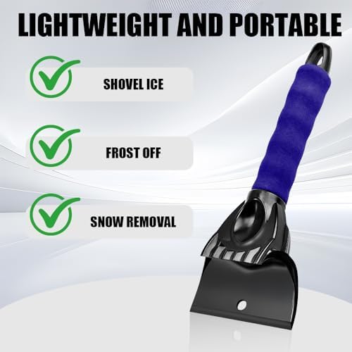 Ice Scraper for Cars and Small Trucks, Ice Scrapers for Car Windshield - Image 5