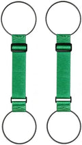 Luggage Straps for Suitcases, Luggage Connector Belt Strap Green by SpassLeben
