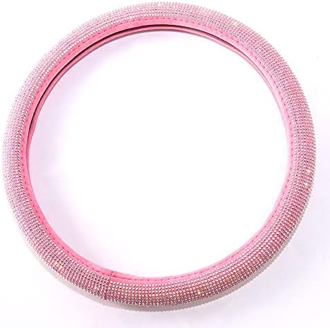 Pink Bling Car Steering Wheel Cover - Image 6