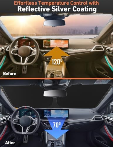 Econour Windshield Sun Shade Compatible - Image 4