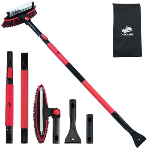 CARCAREZ 55" Extendable Snow Brush by CARCAREZ