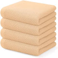 Kitinjoy 100% Cotton Waffle 4-Pack Kitchen Towels by Kitinjoy
