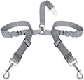 SlowTon Double Dog Seat Belt for Car by SlowTon