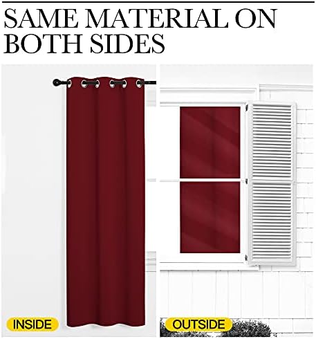 NICETOWN Christmas Short Blackout Curtains - Image 6