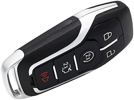 Keyless Entry Remote Smart Key Fob Shell Case Button Pad Cover - Image 6