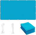 Cool Area Sun Shade Cloth with Grommets, Turquoise Blue by CoolArea