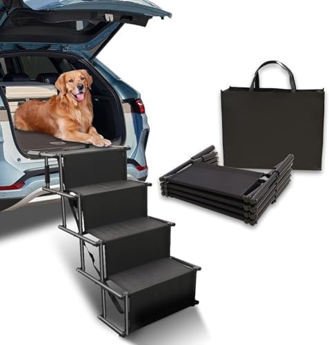 Dog Stairs for Car, Foldable Ramps for Dogs by COOLOUS
