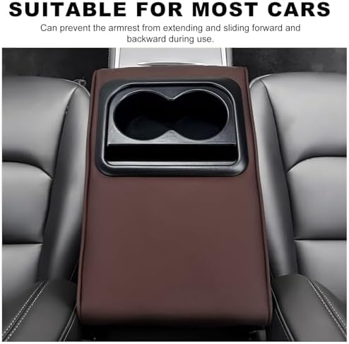 Car Center Console Armrest Pillow, Memory Foam Auto Armrest Box Cover - Image 6