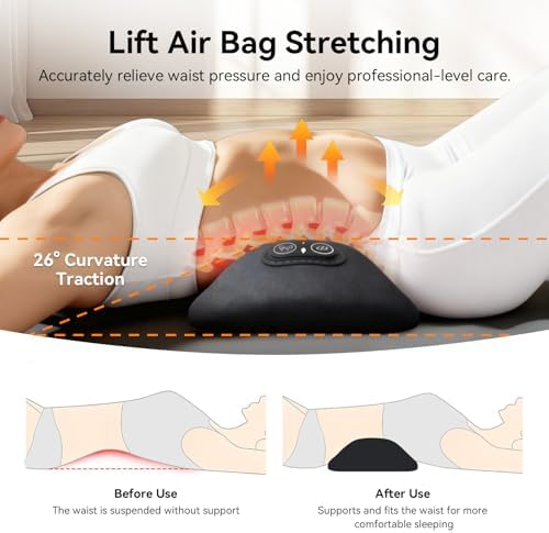 3-in-1 Electric Lumbar Support Pillow, Triple Fusion Back Massager - Image 3