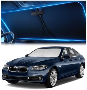 Magnelex Windshield Sun Shade for BMW 5 Series 2011-2016, Foldable Car Window by Magnelex