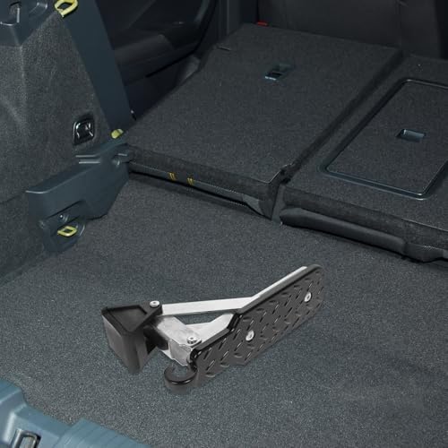 Homoyoyo Folding Car Door Step 7-Level Adjustable Aluminum Alloy Pedal - Image 4