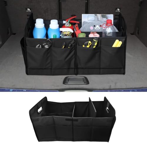 Car Trunk Organizer, 65L Collapsible Auto Storage Box by Unknown