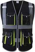JKSafety Hi Vis Safety Vest for Men Women by JKSafety