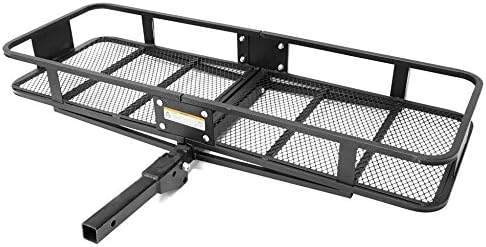 MaxxHaul 70103 500 lb. Capacity Steel Hitch Mount Folding Cargo Carrier Mesh - Image 3