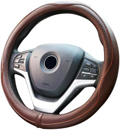 Valleycomfy Steering Wheel Covers Universal 15 inch by Valleycomfy
