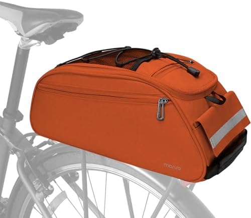 MOSISO Bike Rack Bag, Waterproof Bicycle Trunk Pannier Rear Seat Pouch - Image 2